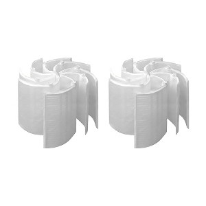Hurricane 2 Pack HF-DE24-SET 24 Square Feet DE Grid Filter Replacement for PFS1224, FG-2002, FC-9520, Hayward DEX2400 DA/DS Models, White - 1 of 4