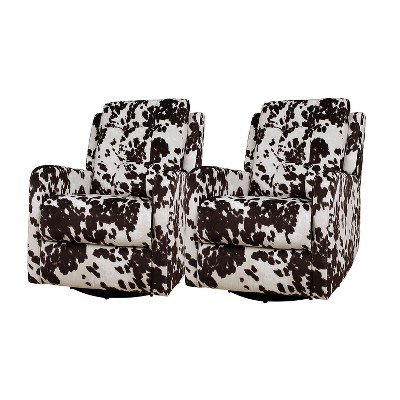 Artful Living Design Diego Swivel Set of 2 Recliners