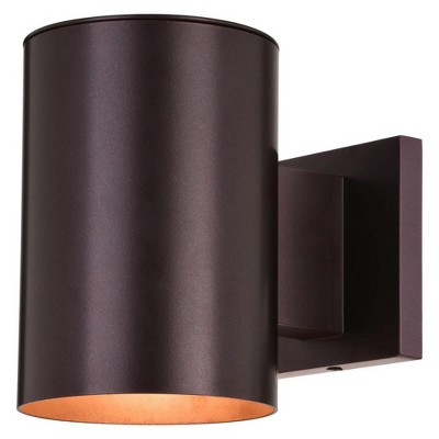 Vaxcel Chiasso 1 - Light Wall Light in  Deep Bronze