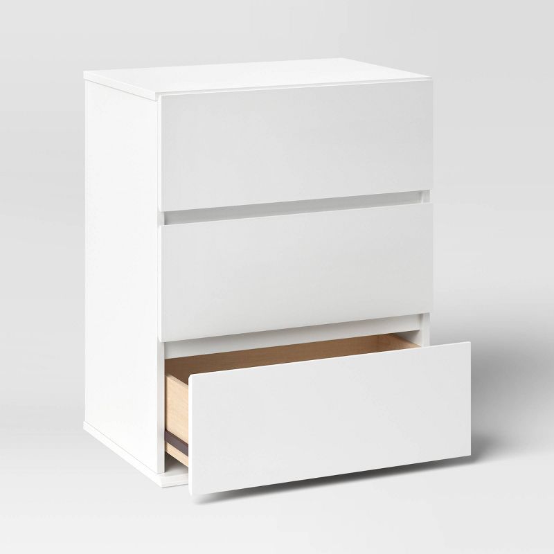 3 Drawer Modular Dresser Chest White - Room Essentials&#8482;, 4 of 8
