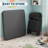 3 Piece Boys Girls Folding Table and Chairs Set, Activity Table and Chairs Set - 3 of 4