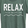 Women's - Instant Message - Relax Lake Time Short Sleeve Graphic T-Shirt - 2 of 4