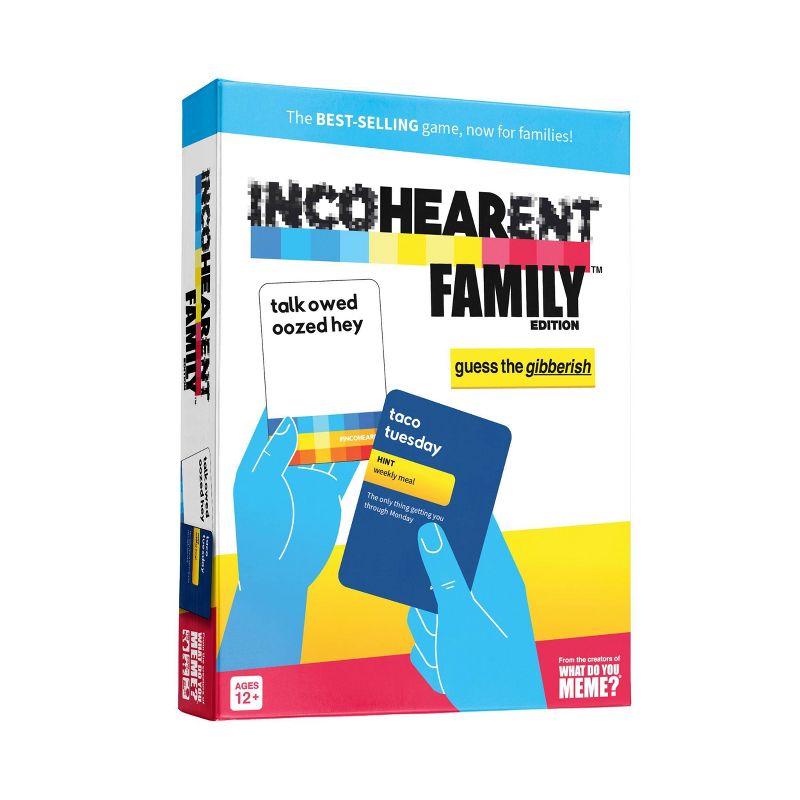 Incohearent Family Edition Game By What Do You Meme?, 1 of 10