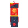 Always Warm by Heat Holders Men's Warmest Long Twist Crew Socks - Navy 7-12 - 3 of 4