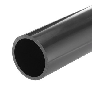 Unique Bargains Water Plumb DIY Crafts High Impact Rigid Round Pipes 8" Length - 1 of 4