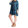 Women's India Print Dress - Velzera - 2 of 3