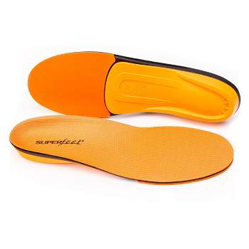 Superfeet All-Purpose High Impact Support Insoles (Orange) - Trim-To-Fit Orthotic Arch Support Shoe Inserts