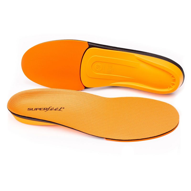 Superfeet All-Purpose High Impact Support Insoles (Orange) - Trim-To-Fit Orthotic Arch Support Shoe Inserts, 1 of 7