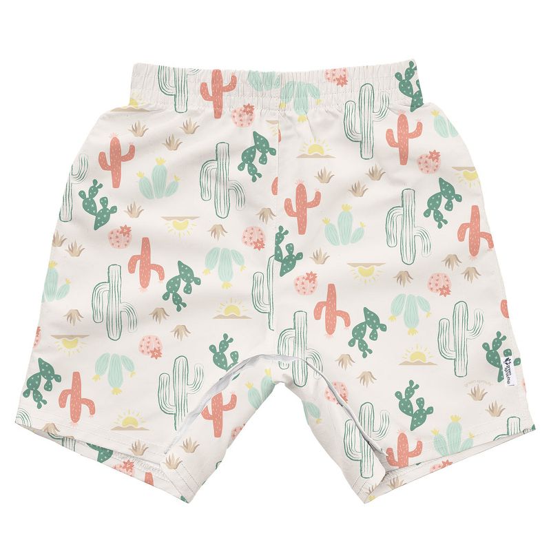 Green Sprouts Baby/Toddler Boys' Easy-Change Eco Swim Trunks, 2 of 4