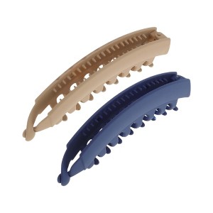 Unique Bargains Women's Fashion Banana Hair Clips 2Pcs - 1 of 4