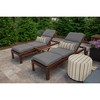 Casual Cushion Solid Sunbrella Fabric 1-Piece Outdoor Chaise Cushion, 22.5"W x 74"L - 2 of 4
