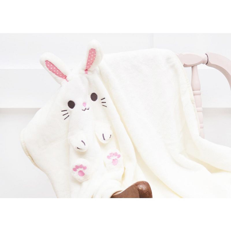C&F Home Easter Bunny Rabbit Cute Children's Throw Foldable Ultra-Soft For Kids, 5 of 8