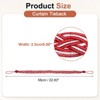 Unique Bargains Hand Woven Braided Rope Decorative Curtain Tiebacks - 2 of 4