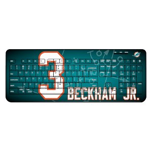 NFL Miami Dolphins Players Game Tactic Wireless USB Keyboard - 1 of 4