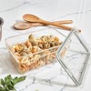 iDesign Medium Food Storage Bin with Airtight Lid - Set of 4 - Clear - 3 of 4