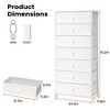 Pellebant 7 Drawers dressers for bedroom Chest Furniture Storage Tower Organizer Unit for Bedroom - 2 of 4