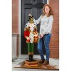 Evergreen 52"H Nutcracker Playing Drum w/Moving Hands and LED Lights - 2 of 4