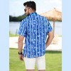 LA LEELA Men's Hawaiian Shirt Vacation Funny Party - 4 of 4