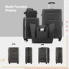 Lycvki 2 Piece 20in+24in Luggage Set with Bags and Expanable Spinner Wheels with TSA Lock - 2 of 4