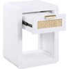 Meridian Furniture,Langham White Nightstand - 4 of 4