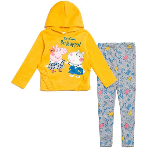 Disney Moana Toddler Girls Pullover Hoodie And Leggings Outfit Set White 3t  : Target