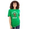Xmas Let's Get this Bread Gingerbread Graphic T Shirt Men or Women Brisco Brands - 3 of 4