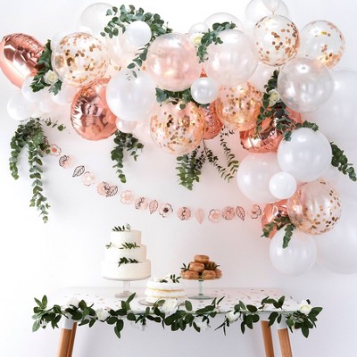 Balloon Arch Rose Gold