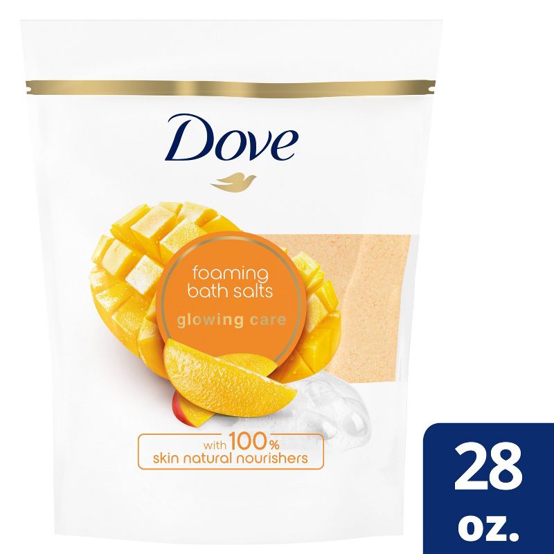 Dove Beauty Nourishing Secrets Glowing Ritual Sulfate Free Nourishing Bath Salt Mango &#38; Almond - 28oz, 1 of 11