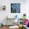 Stupell Industries Elephant Safari Illustration Children's Tropical Jungle Animal Canvas Wall Art - 2 of 4