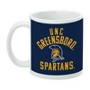 UNC Greensboro Spartan Ceramic Coffee Mug Novelty Gift Mugs for Coffee Tea and Hot Drinks 11oz White - 3 of 4