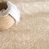 Nourison Washable Charm Floral Contemporary Indoor Rug - 3 of 4