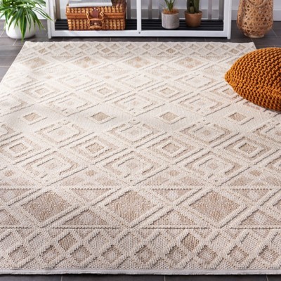 Global GLB404 Power Loomed Indoor/Outdoor Area Rug  - Safavieh