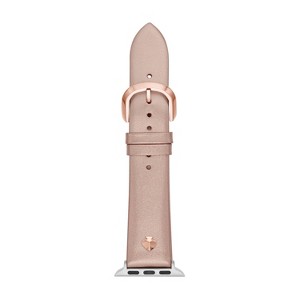 Kate Spade New York Metallic Rose Gold Leather 38/40mm Band for Apple Watch - 1 of 4