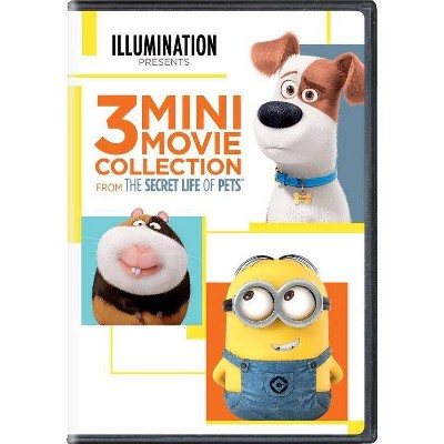 3 Mini Movie Collection from The Secret Life of Pets (DVD)(2019)