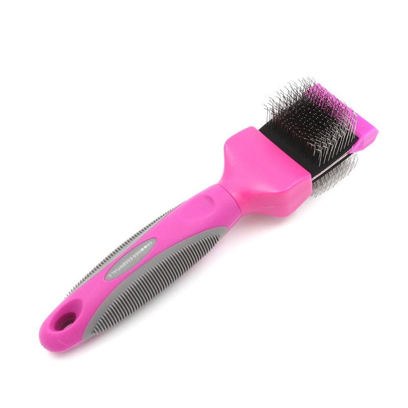 Groomer Essentials Flexible Slicker Brush - Single/Medium Firm, 1 of 9