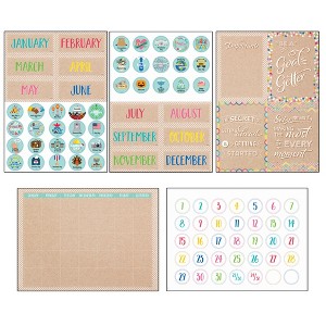 Creative Teaching Press® Krafty Pop Calendar Set Bulletin Board Set, 87 Pieces - 1 of 4