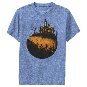 Boy's Mickey & Friends Haunted House Performance Tee - 1 of 4