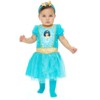 Disney Princess Jasmine Dress Tights and Headband 3 Piece Set Infant to Toddler - 2 of 4