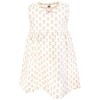 Hudson Baby Infant and Toddler Girls Cotton Dress and Cardigan Set, Soft Ditsy Floral - 4 of 4
