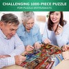 QUOKKA 1000 Pieces Jigsaw Puzzle for Adults - Campfire | Lighthouse | Funny Animals | Bazaar - 2 of 4
