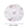Unique Bargains Print Single Layer Shower Cap 5 Pcs - 2 of 4