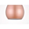 Elegant Lighting Nora 1 Light Honey Gold Pendant - 4 of 4