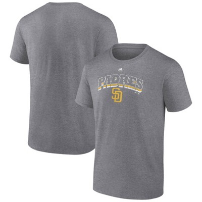 Men's Pro Standard Gray San Diego Padres Team Logo T-Shirt Size: Medium