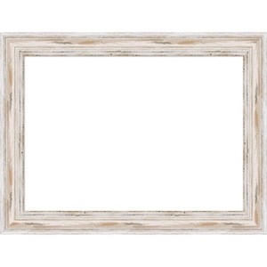 Amanti Art Alexandria Greywash Framed Dry Erase Magnetic Board - 1 of 4