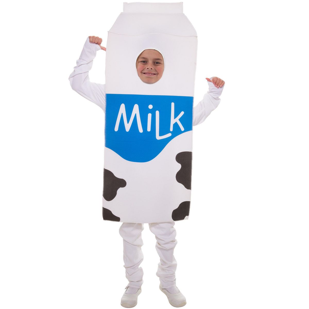 HalloweenCostumes.com Kid's Milk Carton Costume | Milk Costume for Halloween and Themed Events