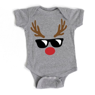 The Juniper Shop Reindeer Boy Baby Bodysuit