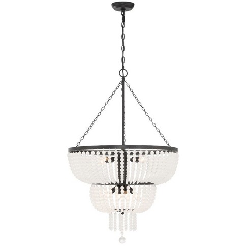 Crystorama Lighting Rylee 8 - Light Chandelier in  Matte Black - image 1 of 4