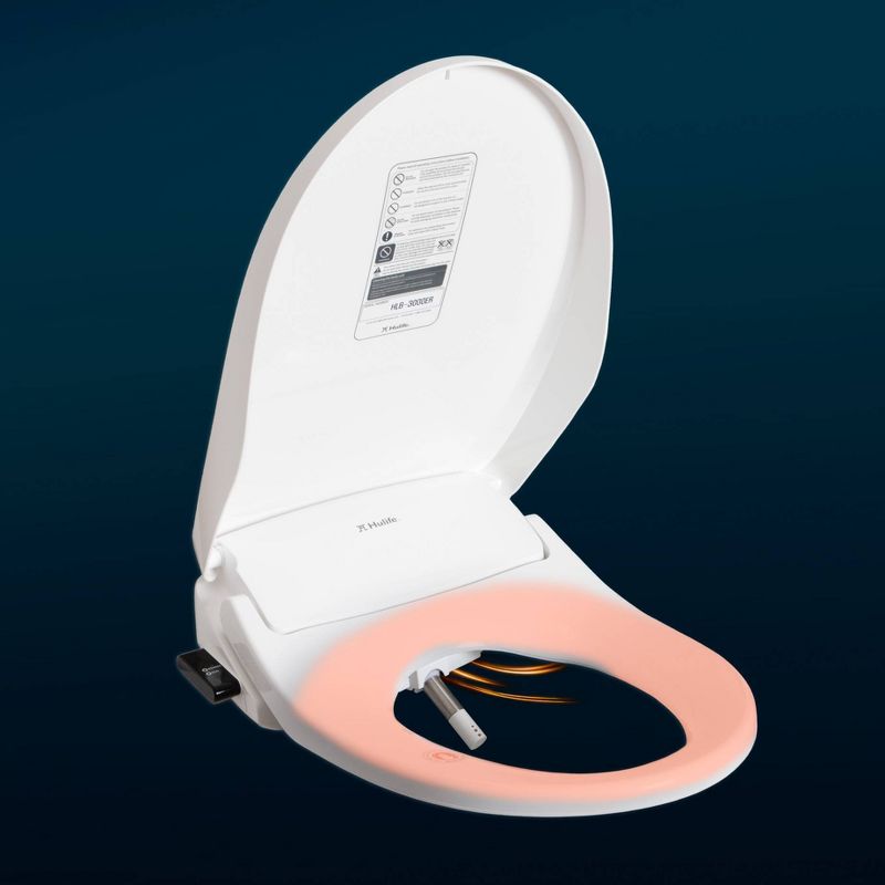 HLB-3000ER Electric Bidet Seat for Elongated Toilets White - Hulife, 5 of 12