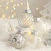 GustoWave Christmas Tree Ornaments Sets, 25 Pcs Christmas Decoration Balls for Holiday, Wedding, Party - 4 of 4