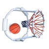Swimline 24" Water Sports Super Hoops Swimming Pool Floating Basketball Game - White/Orange - 2 of 3